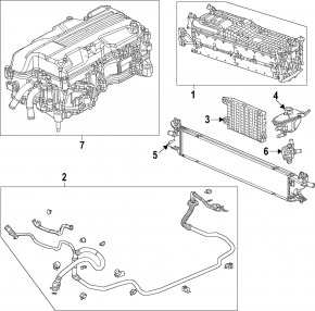 Насос охлаждения инвертора Honda CRV 23-26 HEV