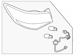 Lampa exterioară aripă stângă Nissan Sentra 20-