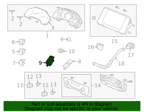 Кнопка P Parking Honda CRV 17-22