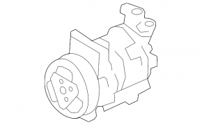 Компрессор кондиционера Subaru WRX 15-21