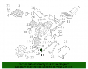 Клапан кондиционера VW Touareg 10-17
