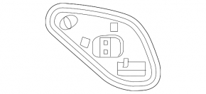 Панель двери внутренняя передняя правая Audi A5 F5 17-24