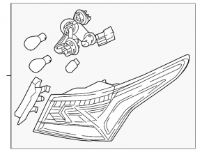 Фонарь внешний (крыло) правый Hyundai Accent 18-23