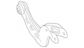 Braț de control stânga spate superior Mercedes Clasa A V177 19-22