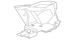 Воздухоприемник Chevrolet Camaro 16-23 2.0Т 3.6