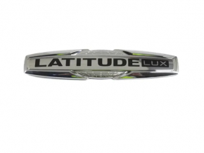 Эмблема надпись LATITUDE LUX двери багажника Jeep Compass 22-26 хром