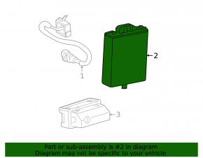 Computer assy, smart key Lexus ES350 07-08