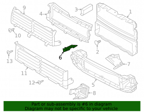 Conductă radiator dreapta pentru Land Rover Discovery Sport 2013-2014, 2.0