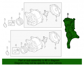Корпус масляного фильтра VW Beetle 12-19 1.8Т