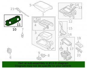 Управление климат-контролем заднего ряда Audi A6 C7 16-18