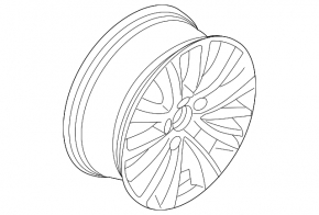 Комплект дисков R20 4шт Lincoln MKX 16-18