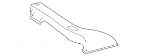 Воздуховод батареи Lexus GS450h 07-08 №3
