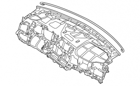 Cadrul de bord Kia Sportage 23-25 HEV
