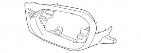 Carcasă oglindă dreapta Kia EV6 22-24