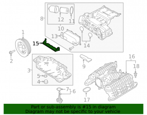 Protecția radiatorului motorului Porsche Macan 15-