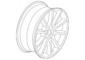 Диск колесный R18 281 стиль BMW 5 F10 11-16 9x18