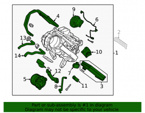 Печка заднего ряда в сборе Toyota Sienna 11-16