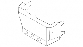 Ornamente bară față Mazda CX-50 23-26 pentru pilot automat radar