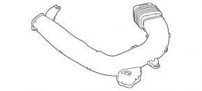 Воздухоприемник Mitsubishi Outlander 22-26 PHEV