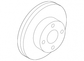 Placă de frână față stânga Nissan Versa Note 13-19 20mm