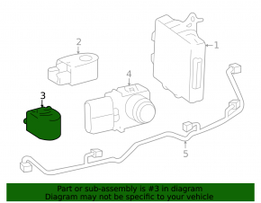 WIRELESS DOOR LOCK BUZZER CONTROL MODULE Toyota Camry v40