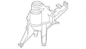Vas de expansiune răcire Mercedes Clasa EQB X243 22-25
