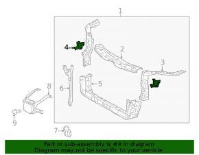 Suport TV stânga Toyota Avalon 13-18