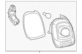 Фонарь левый Mini Cooper F56 3d 14-20 дорест LED