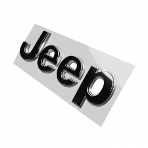 Эмблема капота Jeep Grand Cherokee WL 21-26 черный глянец