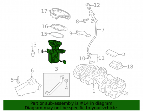Топливный насос бензонасос Volvo V90 17-21 T5, T6