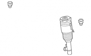 Amortizor pneumatic fata stanga Volvo XC60 18-23