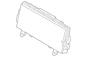 Tablou de bord Volvo XC60 23-25 cu afișaj mare pentru proiecție