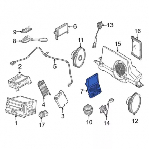 SOUND SYSTEM COMMUNICATION Lincoln MKZ 13-16