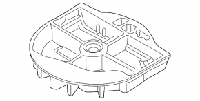 Пенопласт под инструмент Ford Fusion mk5 13-20