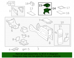 Ornamente console centrale față pentru Toyota Prius V 15-17, gri, fără suport de pahare, zgârieturi