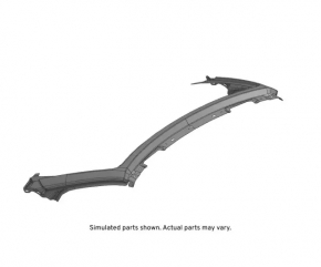 Передняя стойка крыши Chevrolet Camaro 16-23 кабрио отпилена