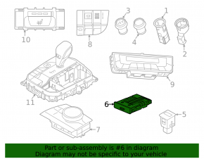 USB Hub BMW X7 G07 19-23 Single