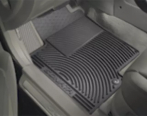 Коврик салона резина предний правый Hyundai Sonata 11-14 черный