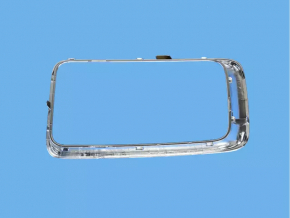 Grile de radiator pentru Jeep Grand Cherokee WK2 14-16, set de 7 bucăți, argintiu