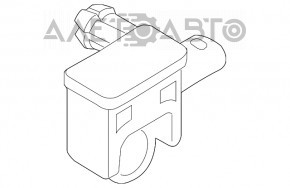 Senzor airbag frontal stânga TV Porsche Cayenne 958 11-17 nou original