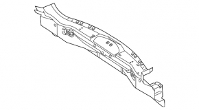Задняя панель Ford Explorer 11-19 2 части