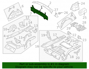 Задняя панель BMW 335i e92 07-13
