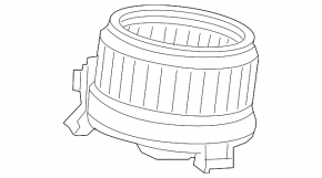 Motor ventilator încălzire Acura RLX 13-20