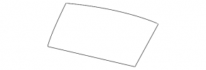 Capac spălător far dreapta pentru Lexus LX570 16-18 rest, alb 077