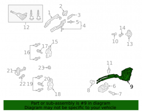 Blocare ușă față stânga Mazda 6 13-21