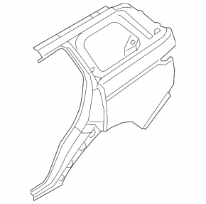 Aripă spate stângă Land Rover Range Rover 13-21