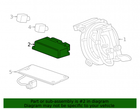 Modul airbag SRS, computer airbag, Chevrolet Equinox EV 24-26