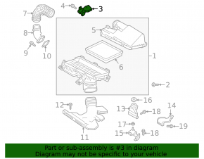 Расходомер воздуха Nissan Rogue 21-22 2.5