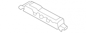 Подушка безопасности airbag коленная пассажирская правая BMW 4 F32/33/36 14-20