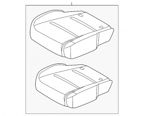 Scaun pasager Nissan Ariya 23-26 cu airbag, electric, încălzit, piele întoarsă neagră cu inserție din Alcantara